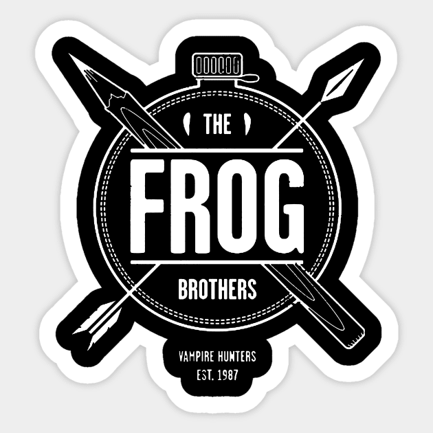 Frog Brothers Sticker by zakytuntun